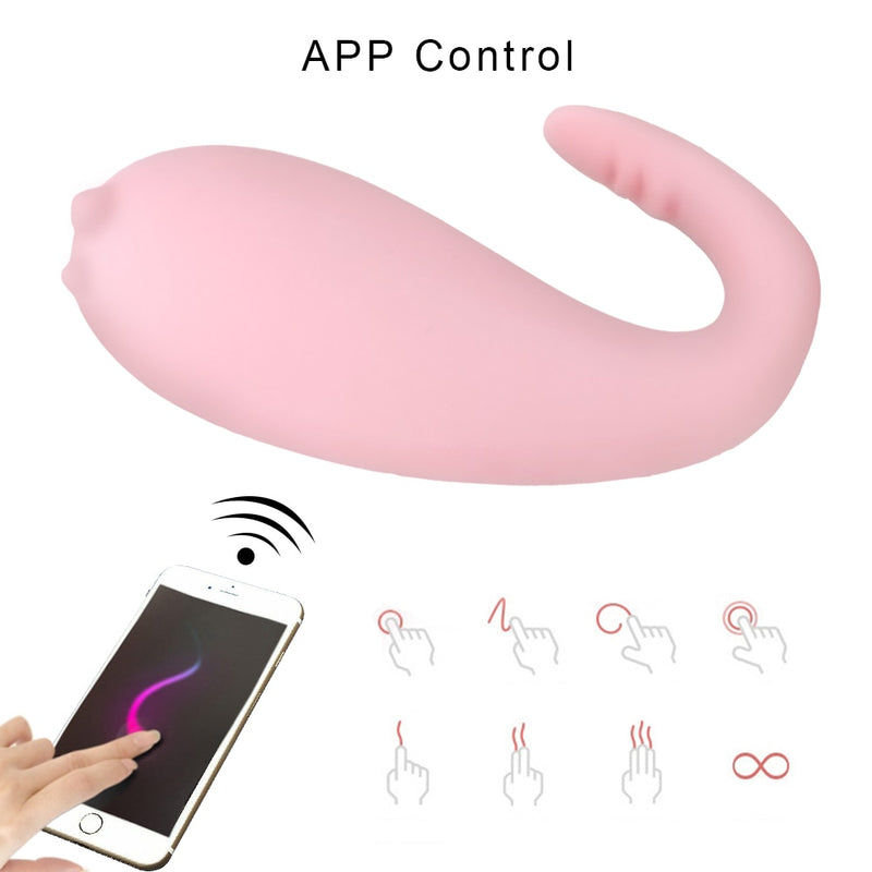 Wireless Remote control G-spot Massage 8 Frequency Adult Game Sex Toys for Women