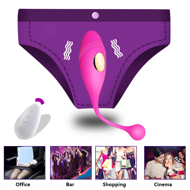 Silent Wireless Remote Control Vibrator