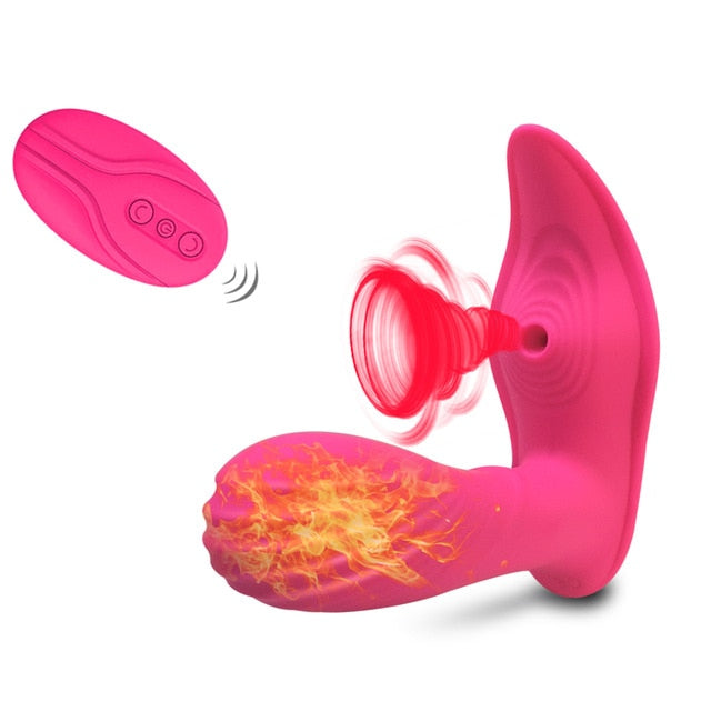 Heating Wearable Vibrator Sex Toys for Women