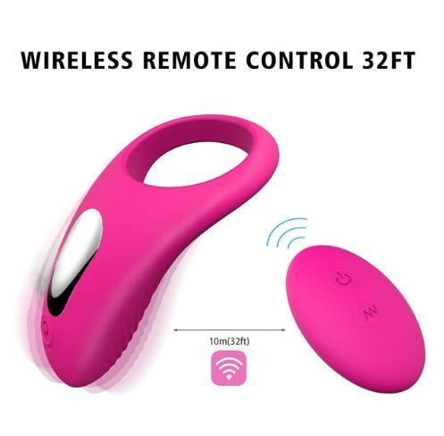 Wireless Remote Control Vibrator Cock RING