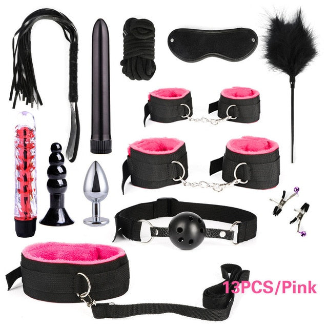 Sex Dildo Vibrator Anal Plugs Handcuffs