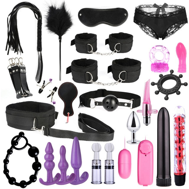 Sex Dildo Vibrator Anal Plugs Handcuffs